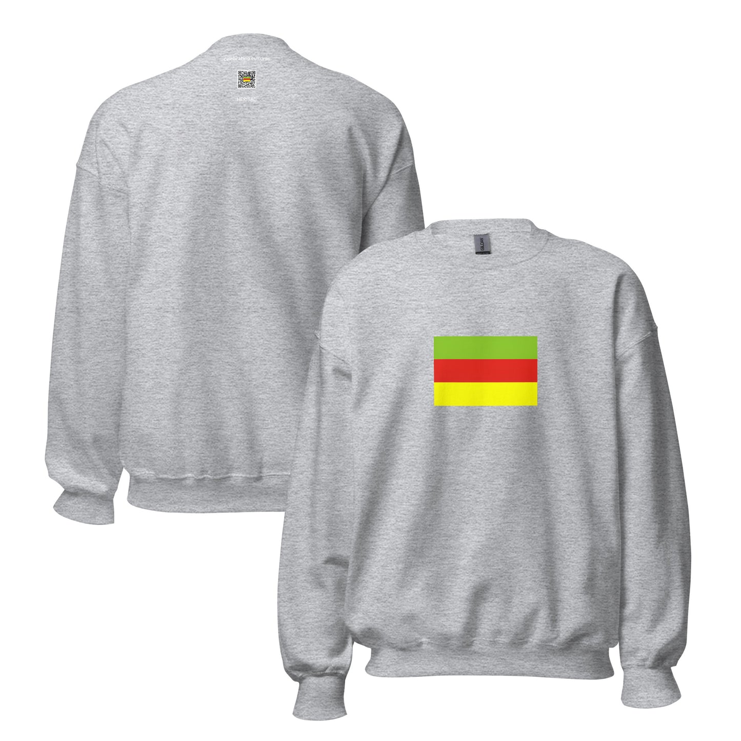 India - Boro People | Ethnic Indian Flag Interactive Sweatshirt