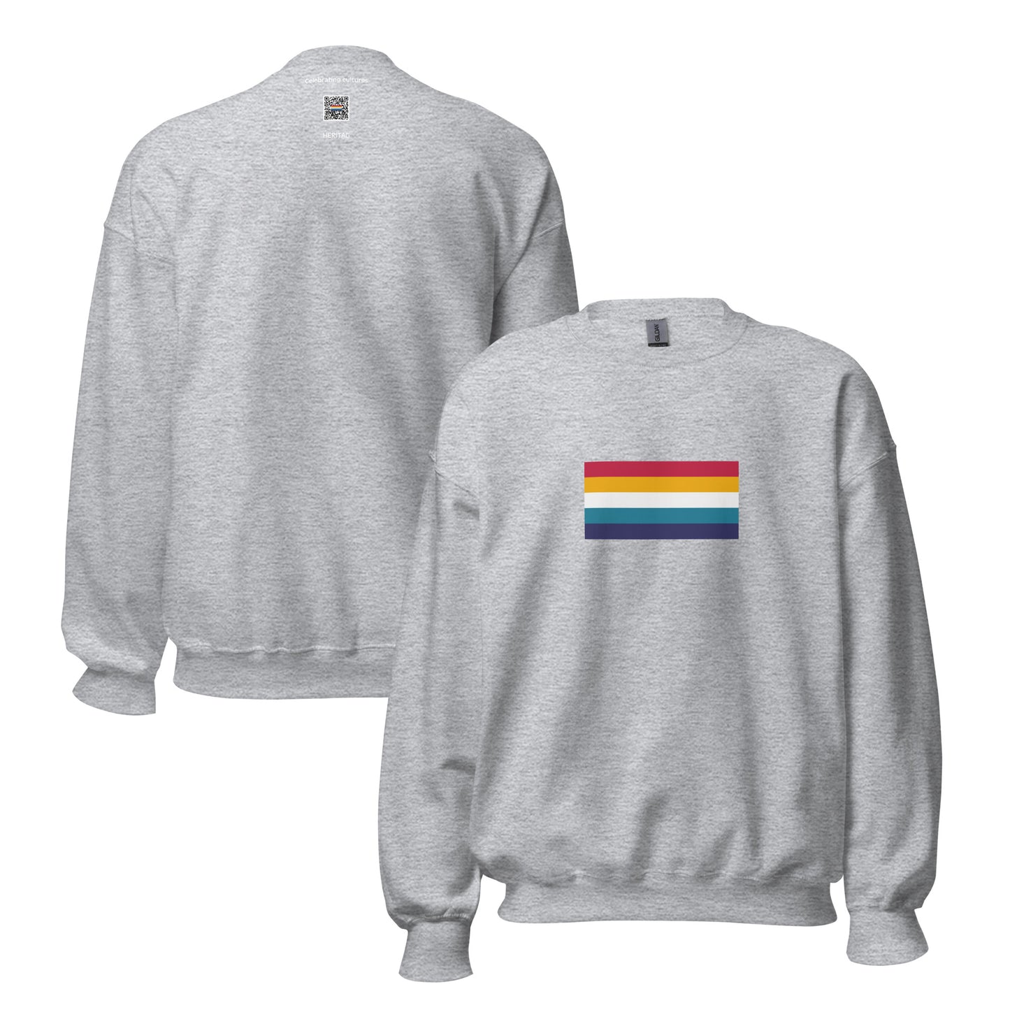India - Rajathani People | Ethnic Indian Flag Interactive Sweatshirt