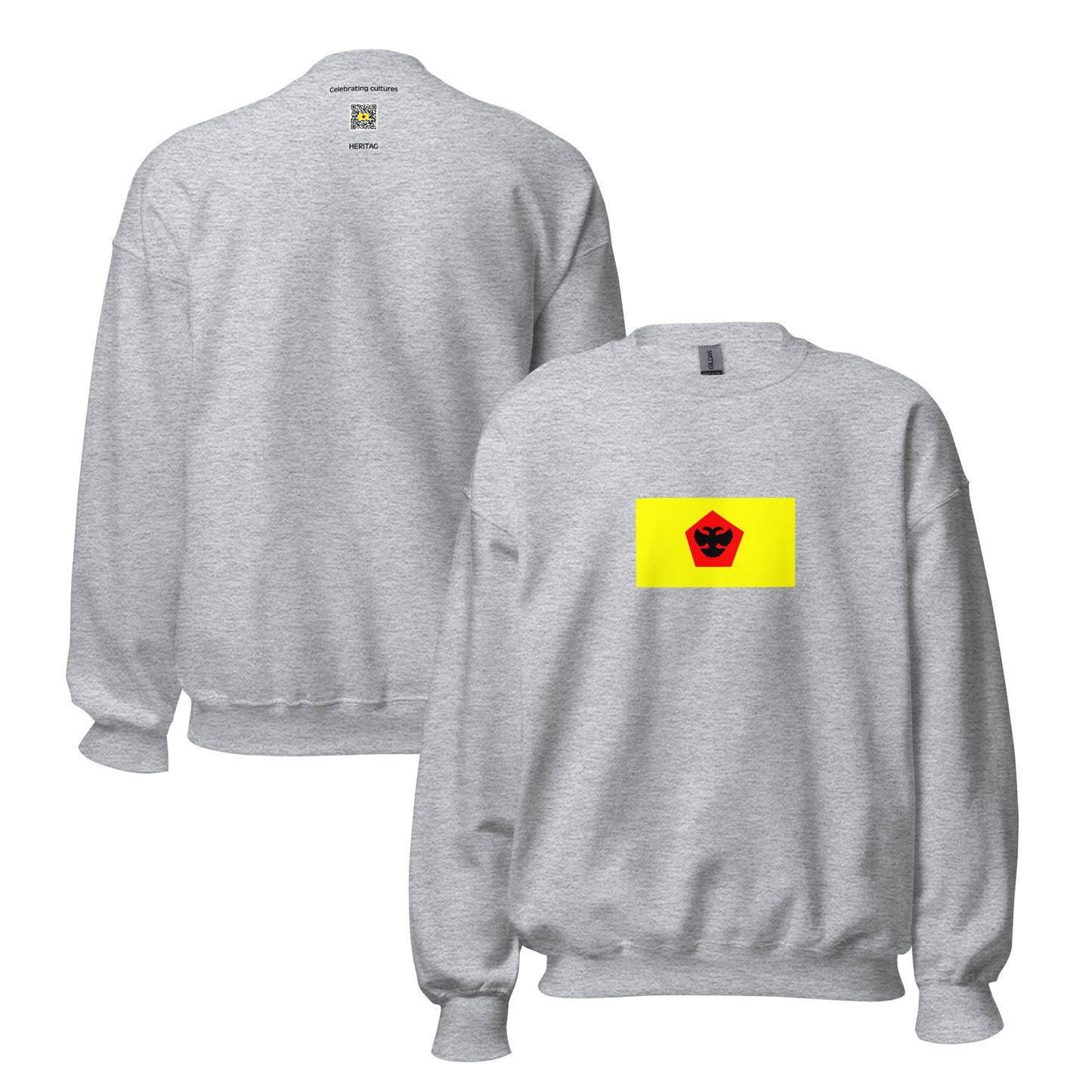 Indonesia - Bima Sultanate (1640-1958) | Historical Indonesian Flag Interactive Sweatshirt