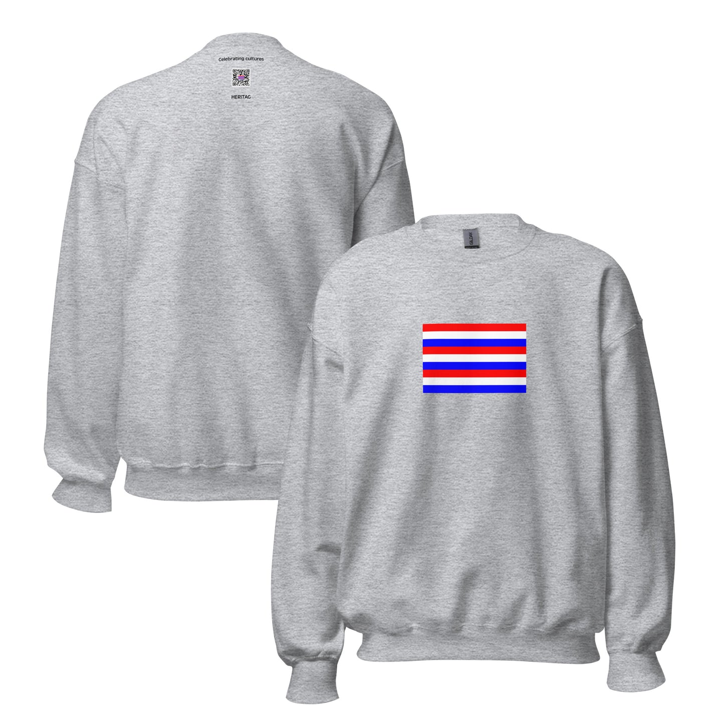 Indonesia - Bali Kingdom (914-1908) | Historical Indonesian Flag Interactive Sweatshirt