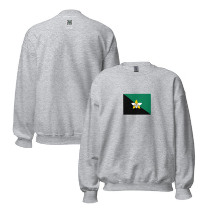 Indonesia - Enga People | Ethnic Indonesian Flag Interactive Sweatshirt