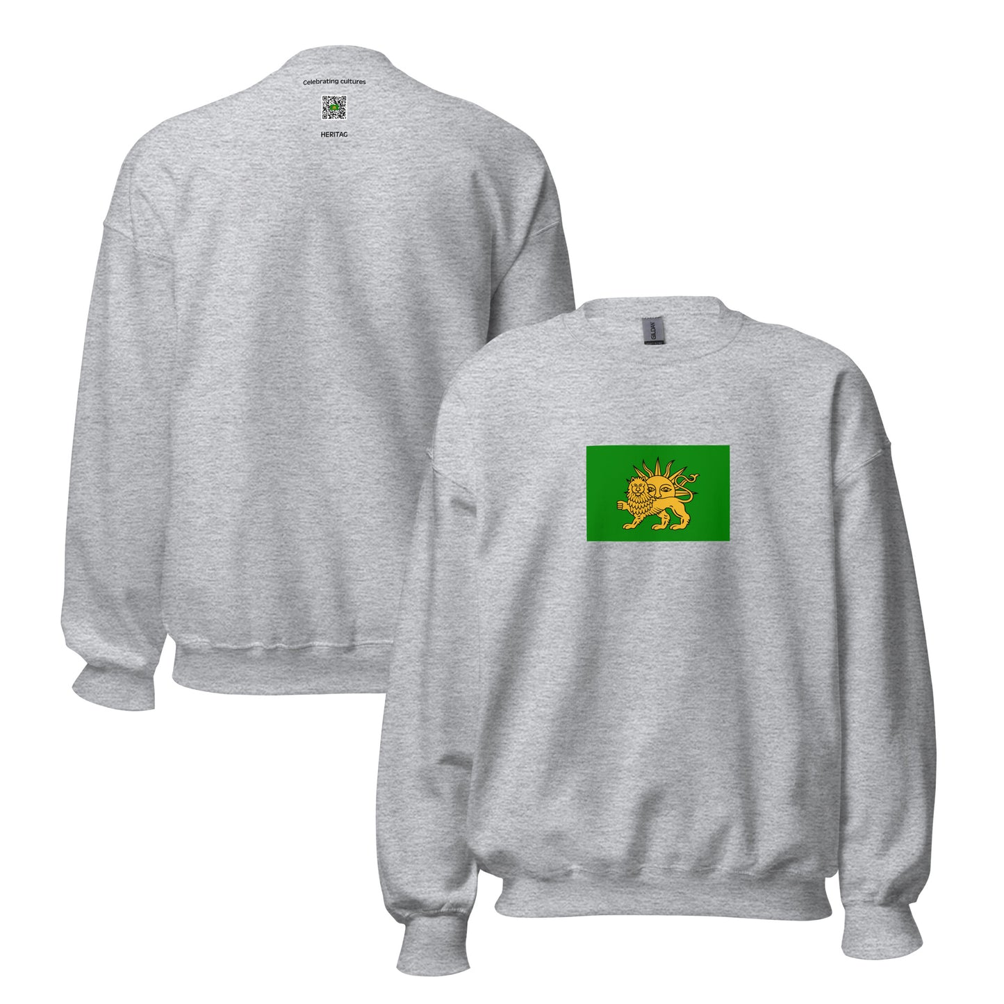 Iran - Safavid Empire (1501-1736) | Historical Iran Flag Interactive Sweatshirt