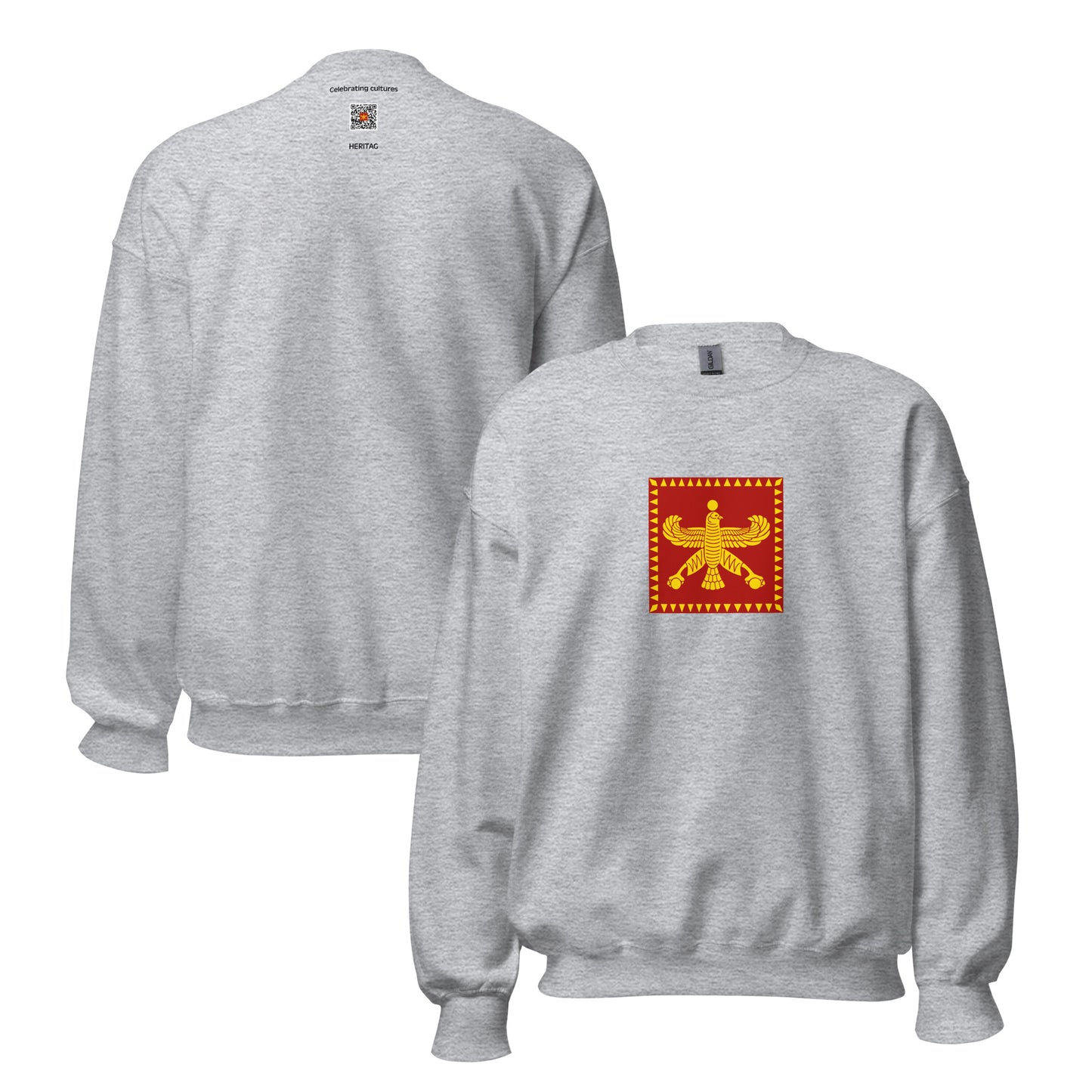 Iran - Achaemenid Empire (550BC-330BC) | Historical Iran Flag Interactive Sweatshirt