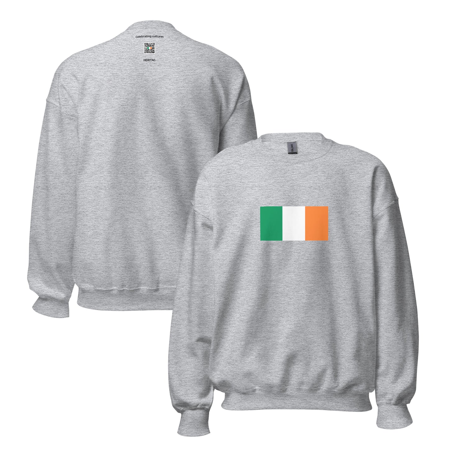Ireland - Irish Free State (1922-1937) | Historical Irish Flag Interactive Sweatshirt