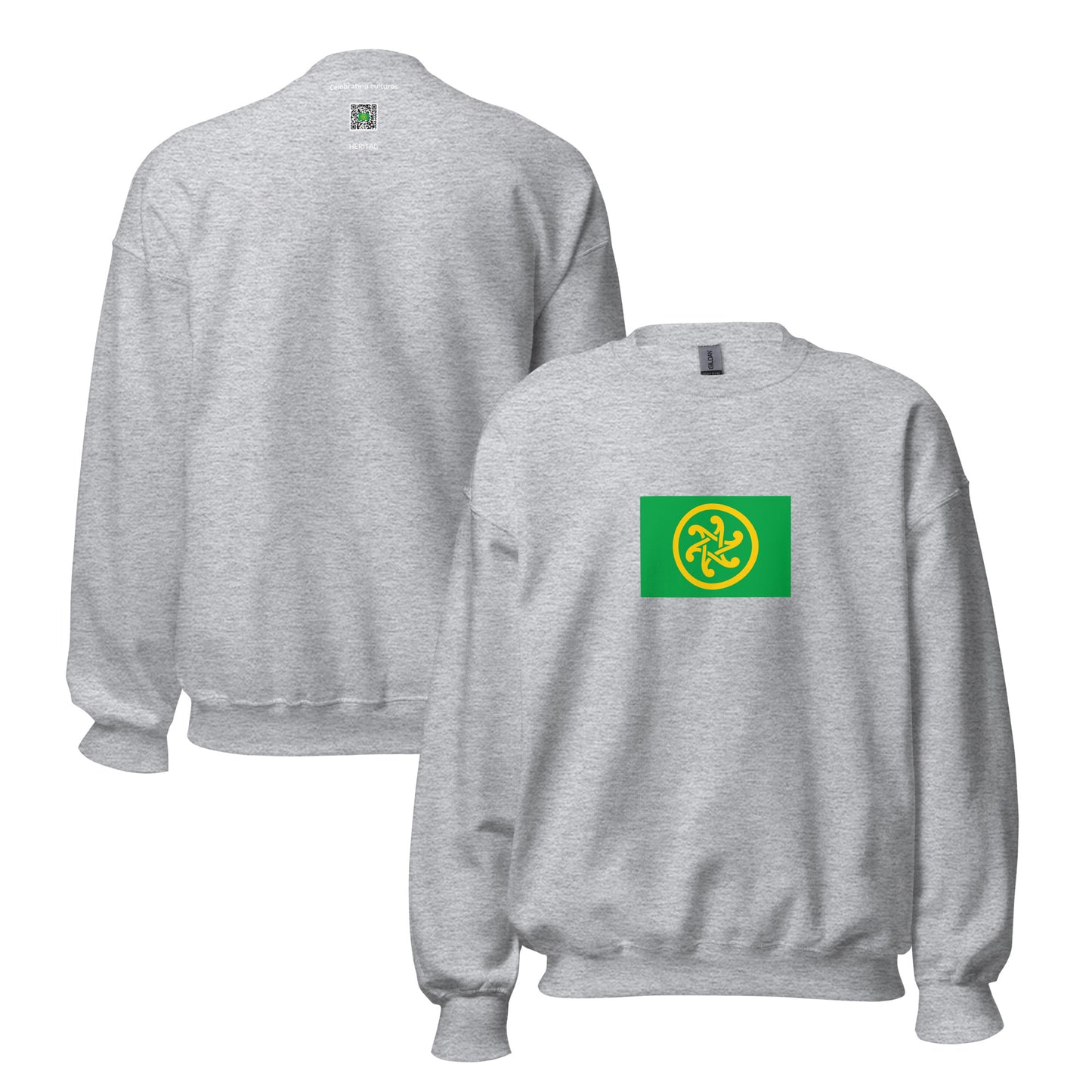 Ireland - Celtic People (Celts) | Ethnic Irish Flag Interactive Sweatshirt