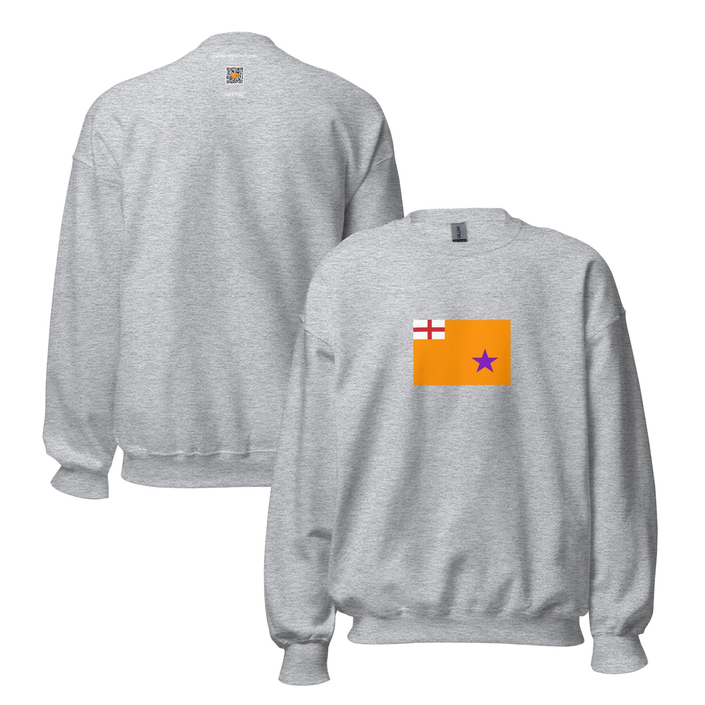 Ireland - Ulster Protestants | Ethnic Irish Flag Interactive Sweatshirt