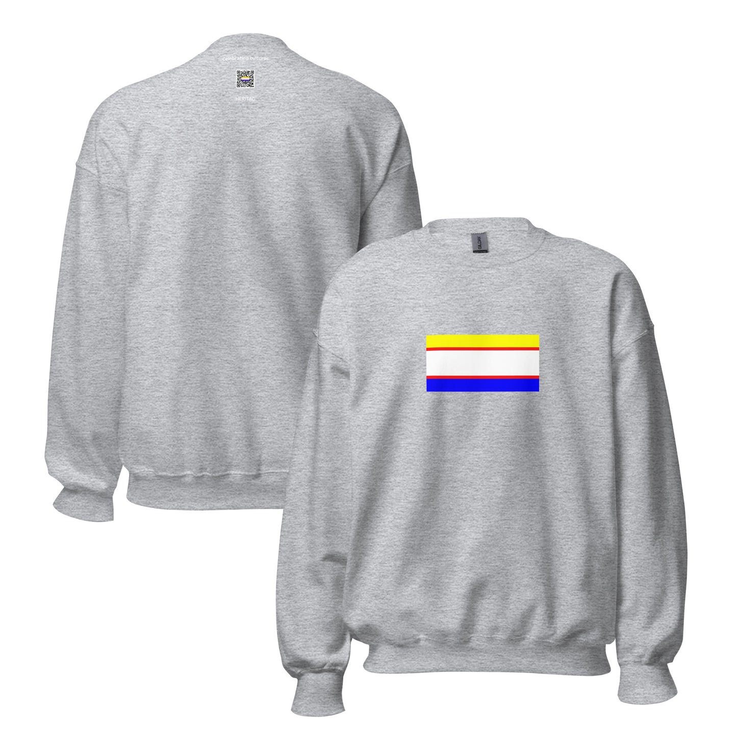 Israel - Krymchaks | Ethnic Israeli Flag Interactive Sweatshirt