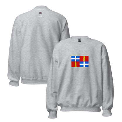 Italy - Republic of Sassari (1259-1323) | Historical Italian Flag Interactive Sweatshirt