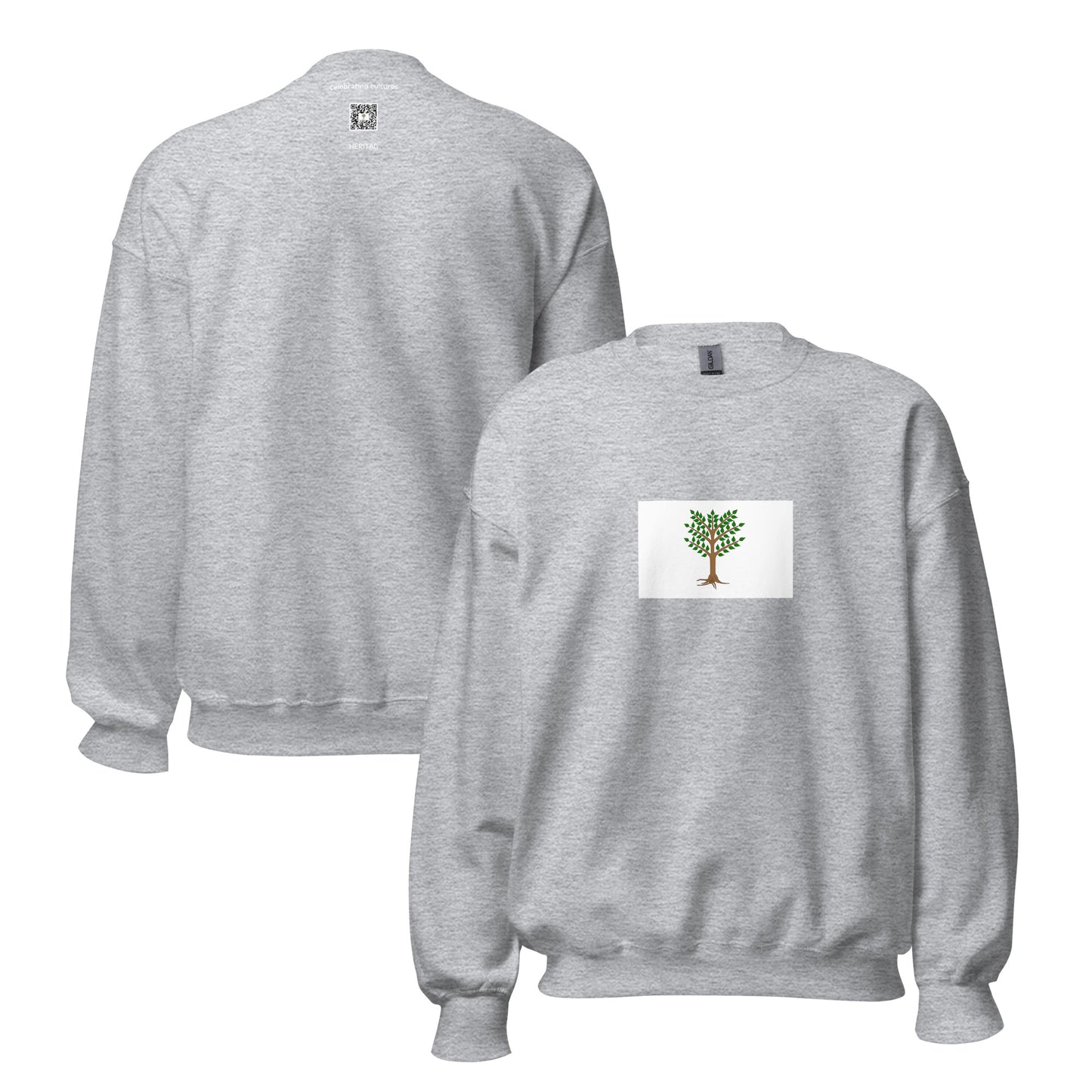 Italy - Kingdom of Arborea (1200-1420) | Historical Italian Flag Interactive Sweatshirt