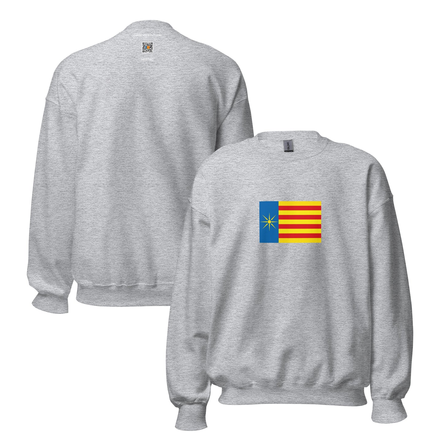 Italy - Salento People | Ethnic Italian Flag Interactive Sweatshirt