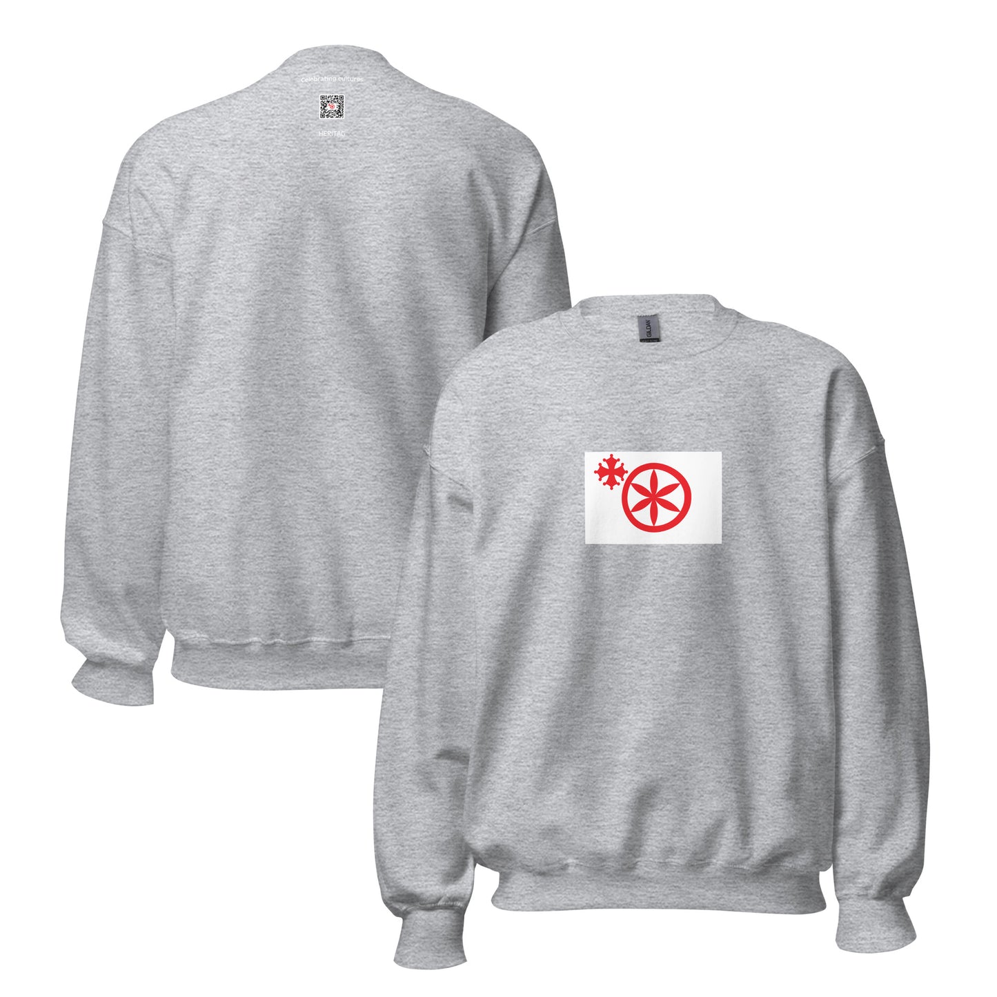 Italy - Brigasc People | Ethnic Italian Flag Interactive Sweatshirt