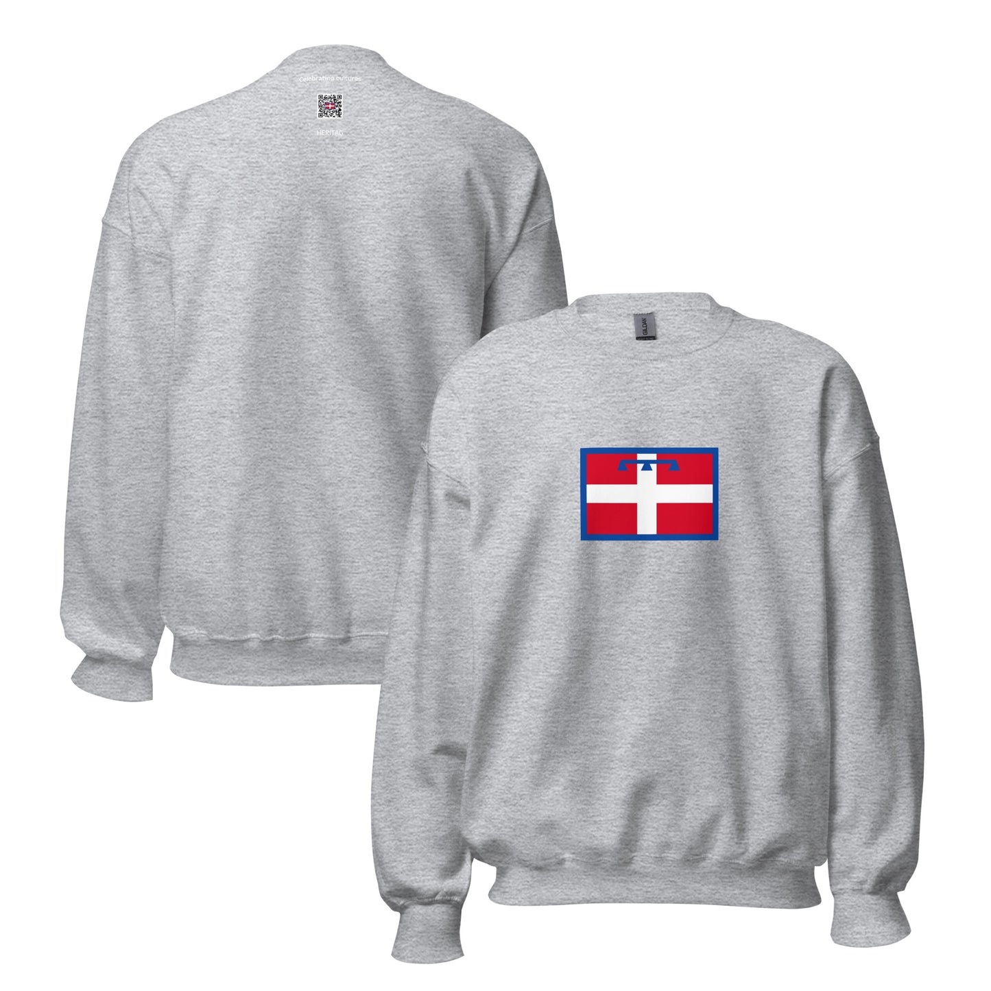 Italy - Piedmonte People | Ethnic Italian Flag Interactive Sweatshirt