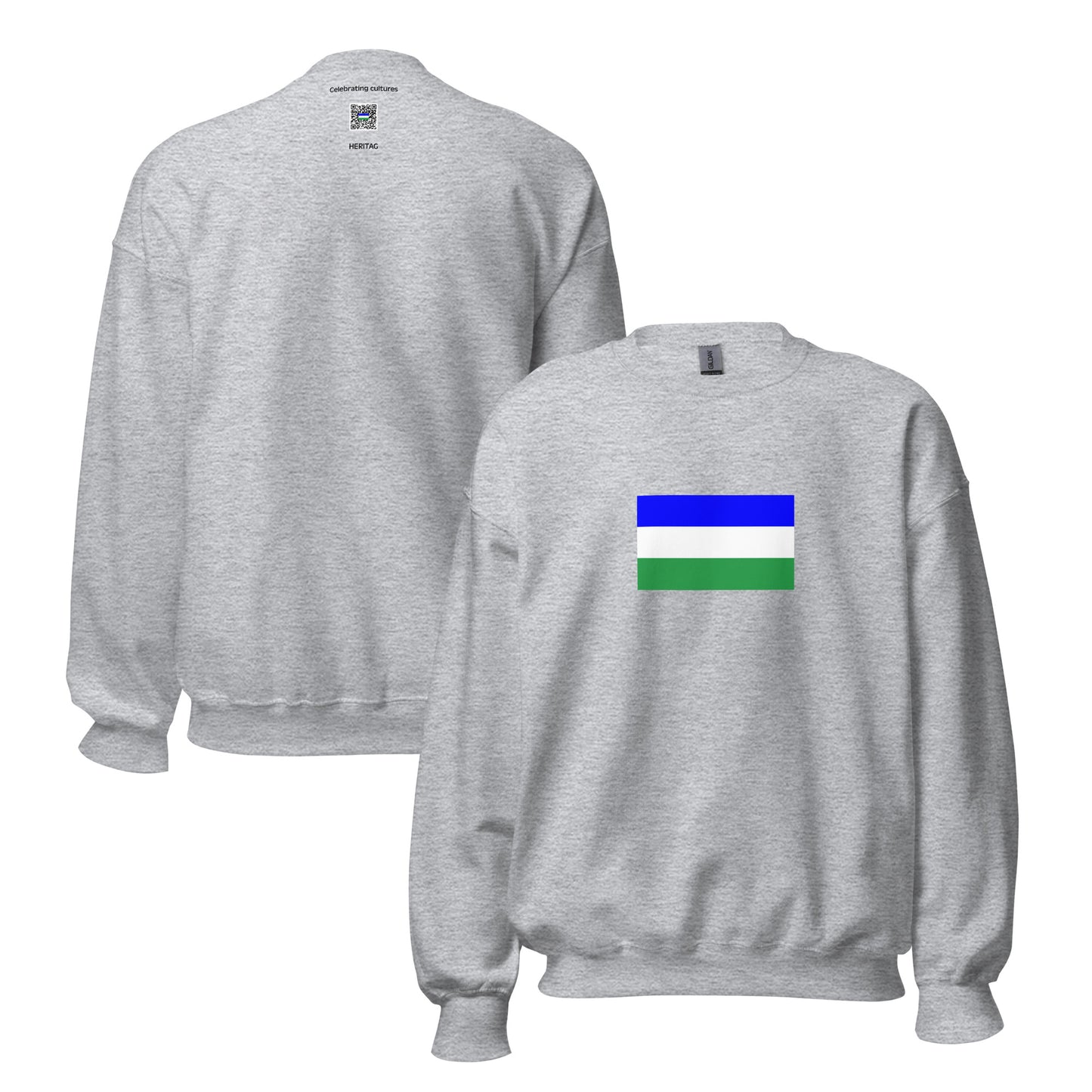 Italy - Ladins | Ethnic Italian Flag Interactive Sweatshirt