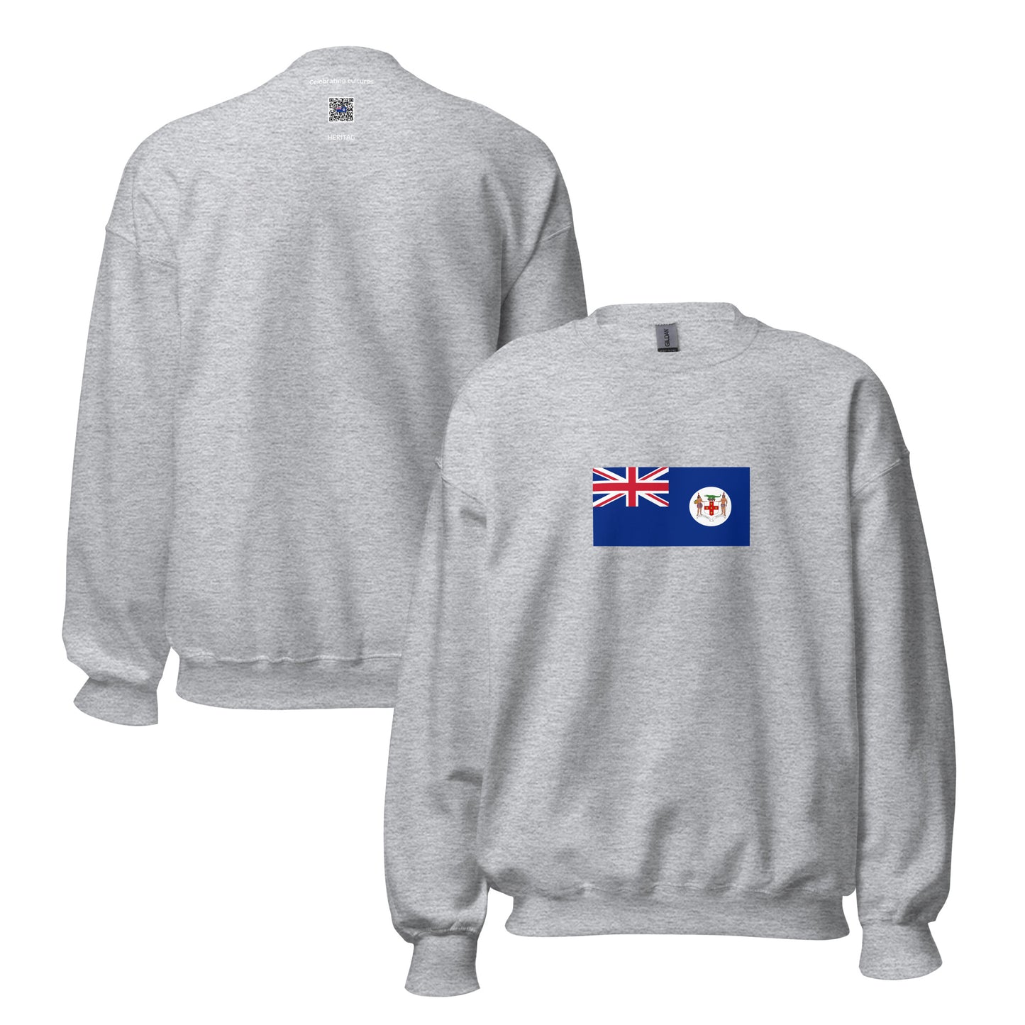 Jamaica - Colonial Jamaica (1875-1962) | Historical Jamaican Flag Interactive Sweatshirt