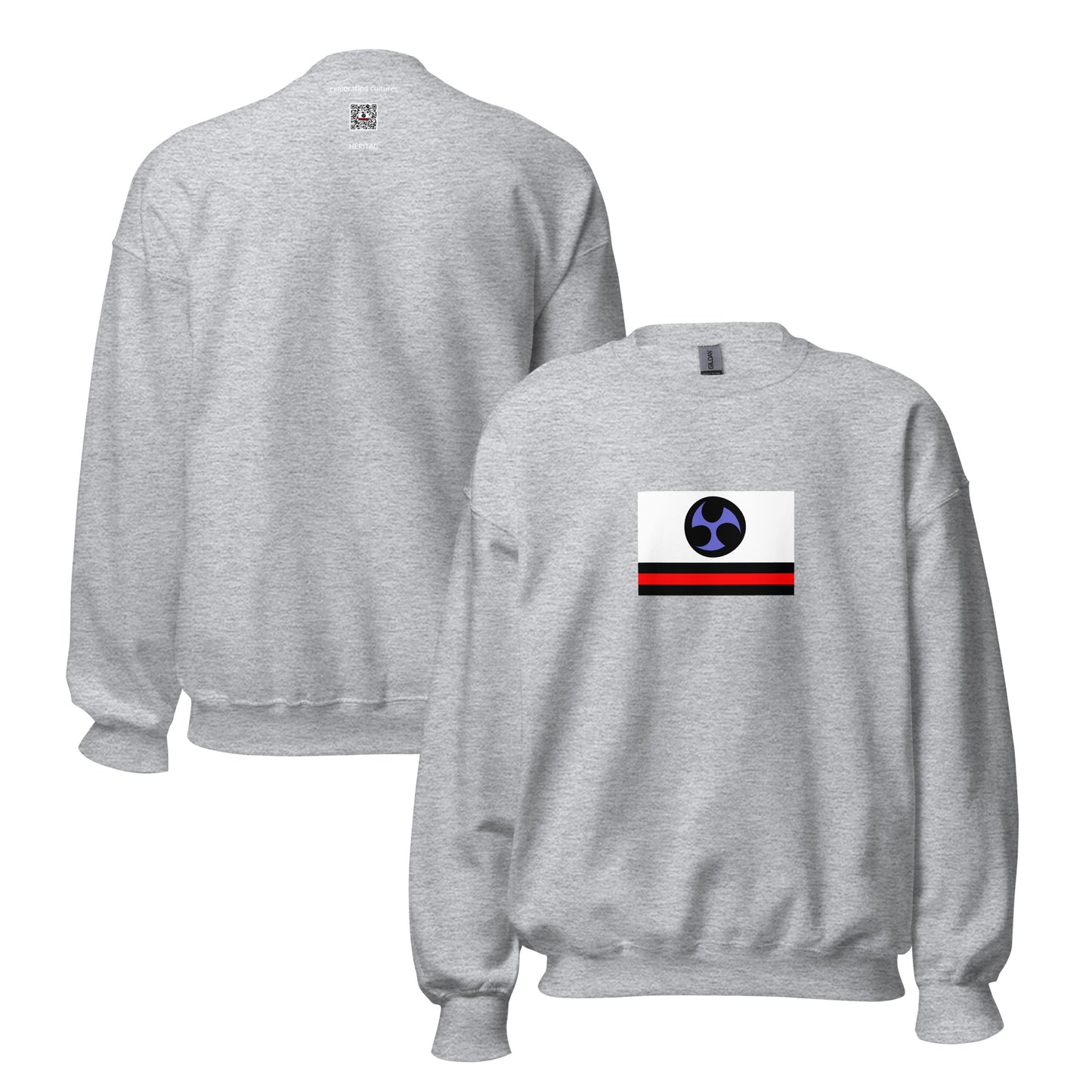 Japan - Ryukyu People | Ethnic Japanese Flag Interactive Sweatshirt