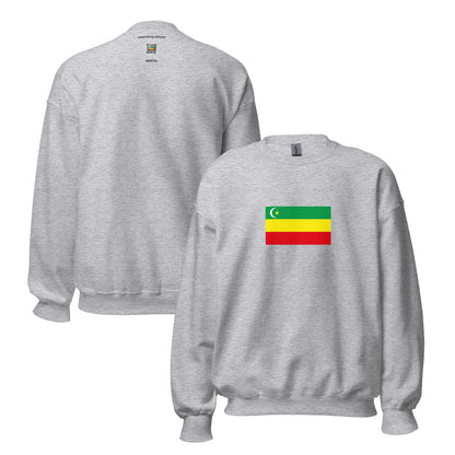 Kazakhstan - Alash Autonomy (1917-1920) | Historical Kazakh Flag Interactive Sweatshirt