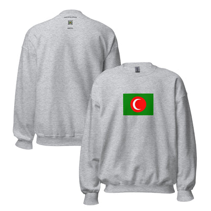 Kurdistan - Kingdom of Kurdistan (1921-1925) | Historical Kurdish Flag Interactive Sweatshirt