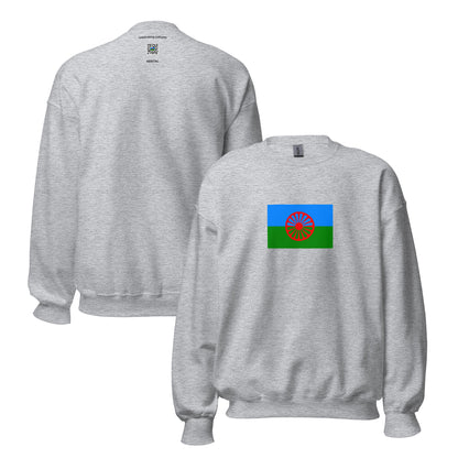 Kosovo - Romani People | Ethnic Kosovo Flag Interactive Sweatshirt