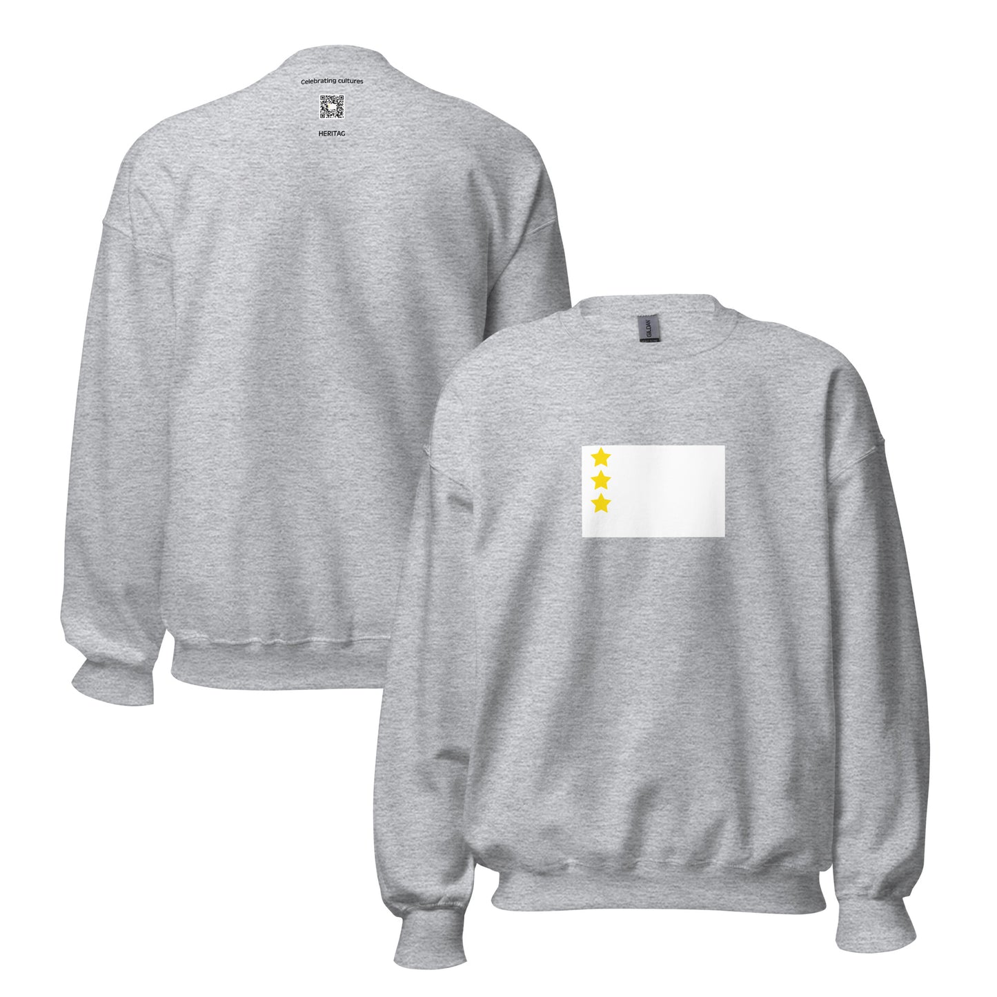 Kyrgyzstan - Hephthalites (440-560) | Historical Kyrgyz Flag Interactive Sweatshirt