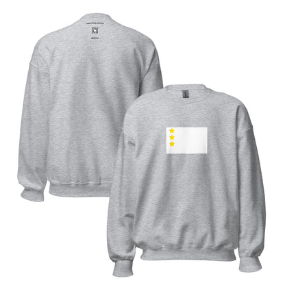 Kyrgyzstan - Hephthalites (440-560) | Historical Kyrgyz Flag Interactive Sweatshirt