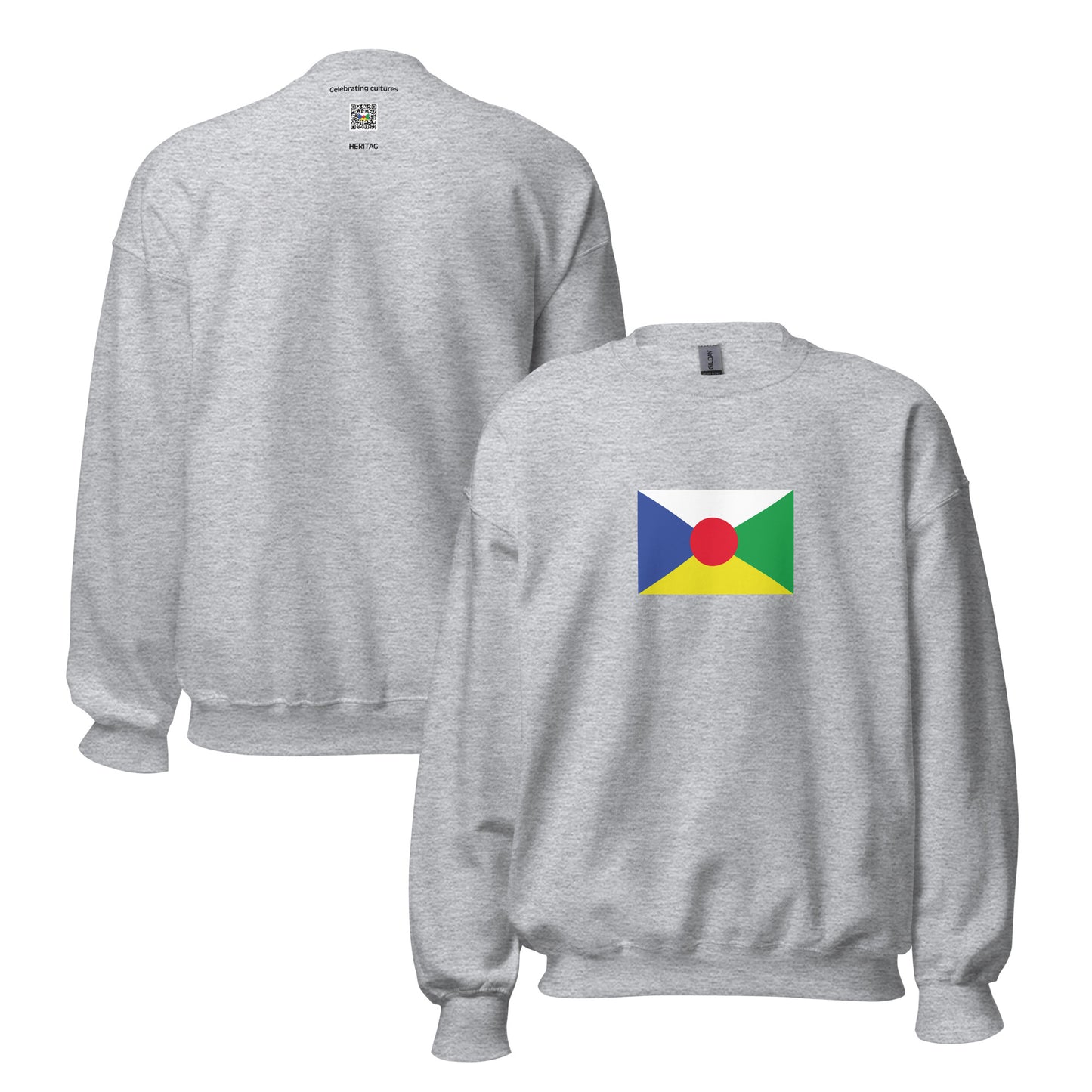 Laos - Akha People | Ethnic Laos Flag Interactive Sweatshirt