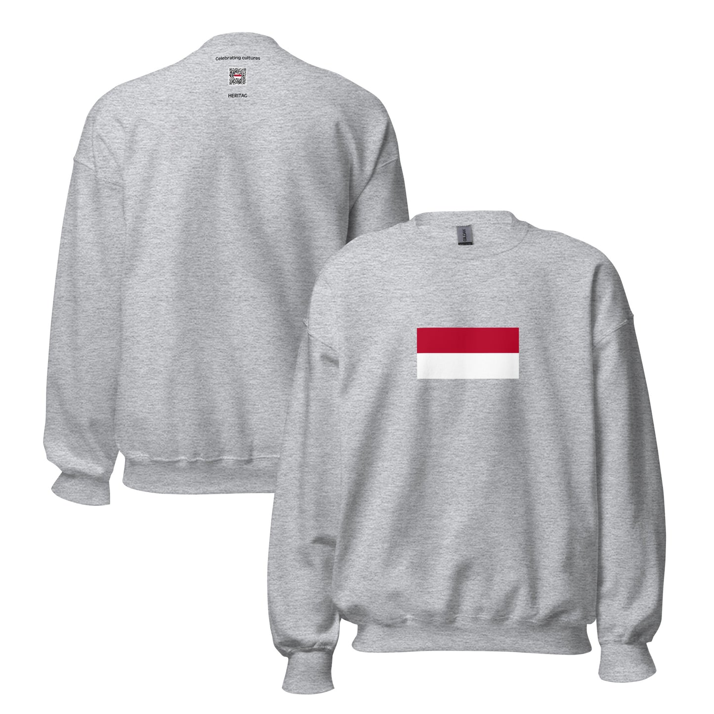 Latvia - Duchy of Courland and Semigallia (1562-1795) | Historical Latvian Flag Interactive Sweatshirt