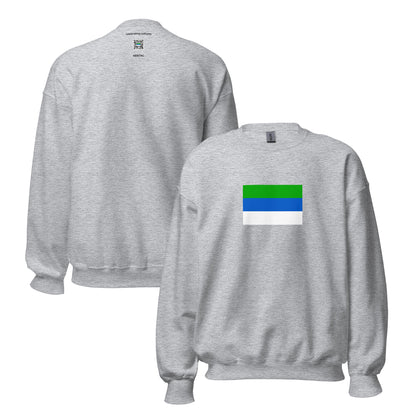 Latvia - Courland Governorate (1795-1918) | Historical Latvian Flag Interactive Sweatshirt