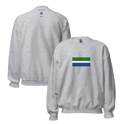 Latvia - Livonians | Ethnic Latvian Flag Interactive Sweatshirt