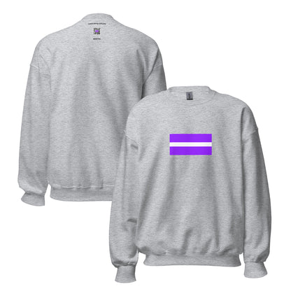 Latvia - Latvian Russians | Ethnic Latvian Flag Interactive Sweatshirt