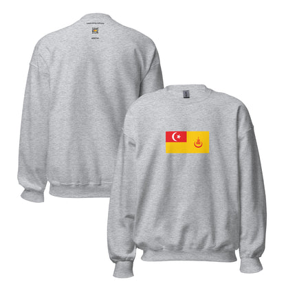 Malaysia - Sultanate of Selangor (1859-1965) | Historical Malaysian Flag Interactive Sweatshirt