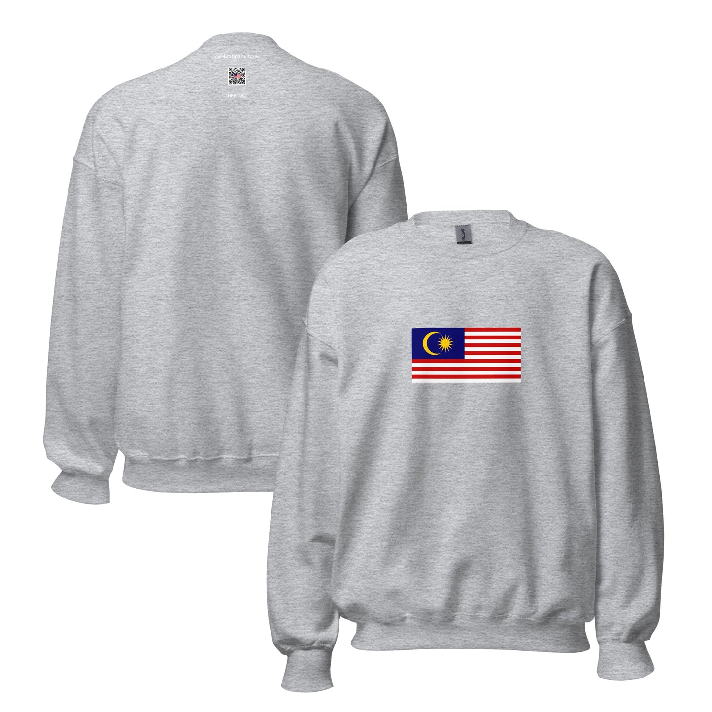 Malaysia - Malaysians | Ethnic Malaysian Flag Interactive Sweatshirt