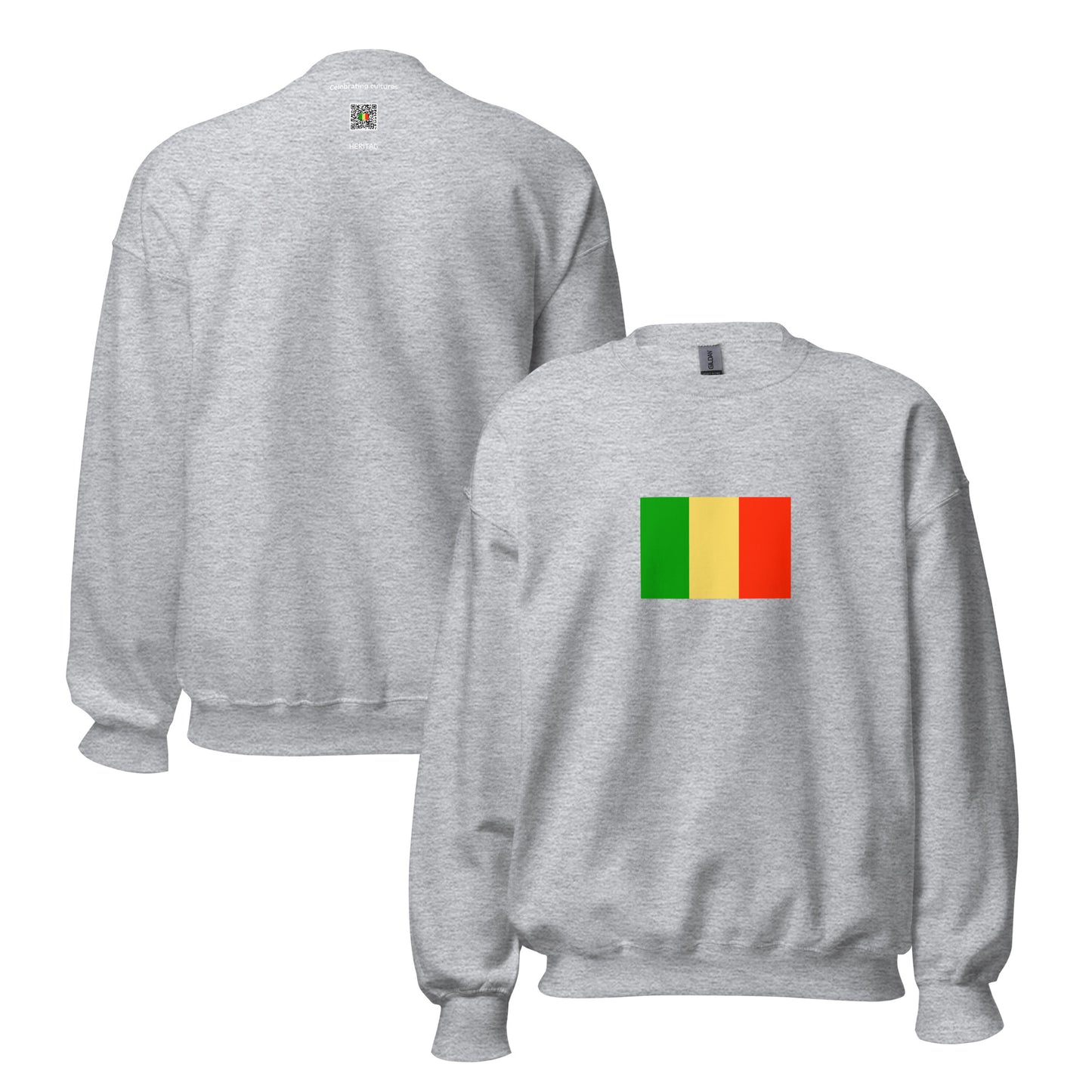 Malaysia - Malays | Ethnic Malaysian Flag Interactive Sweatshirt