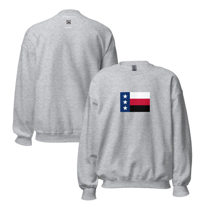 Mexico - Republic of Rio Grande (1840-1840) | Historical Mexican Flag Interactive Sweatshirt