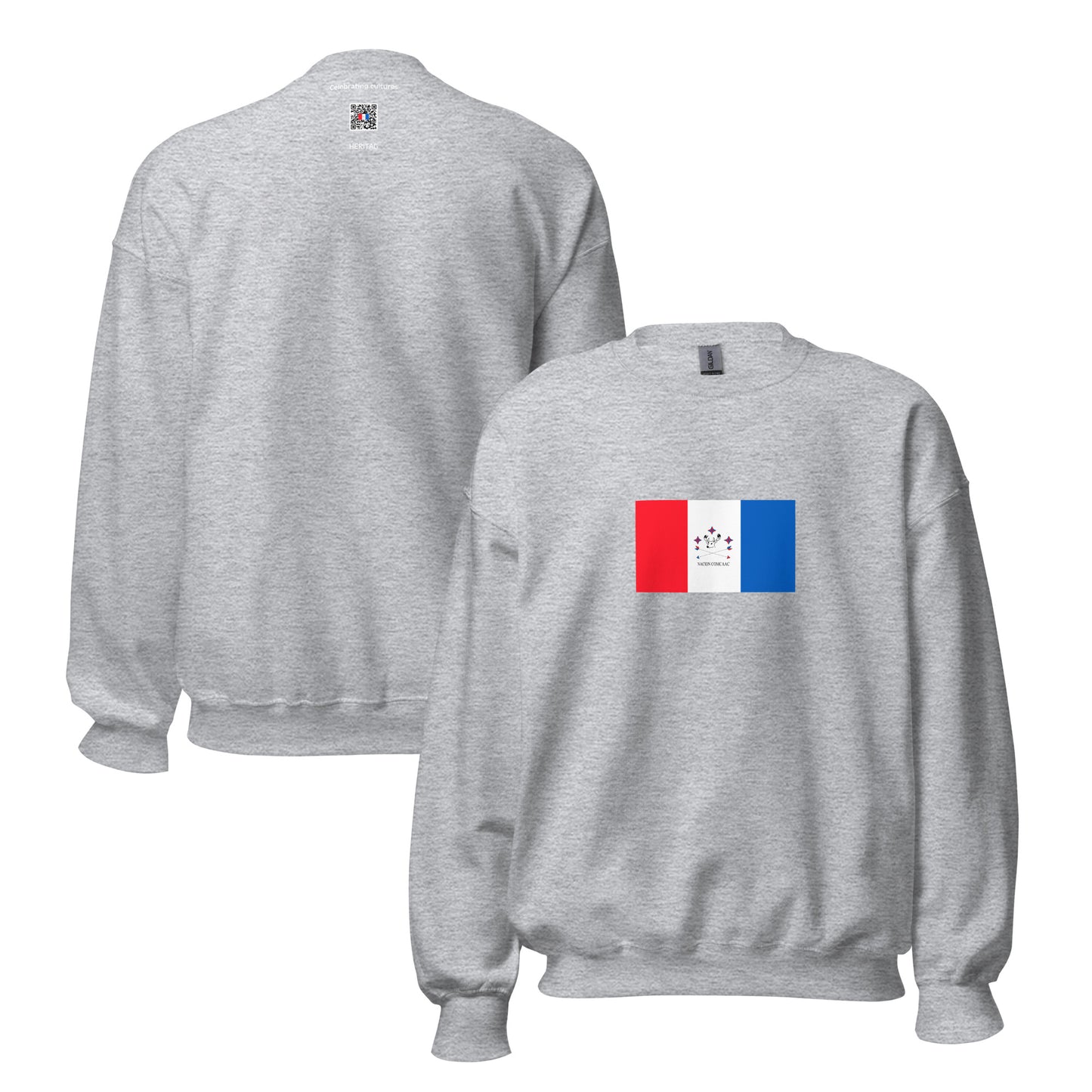 Mexico - Seri People | Indigenous Mexican Flag Interactive Sweatshirt