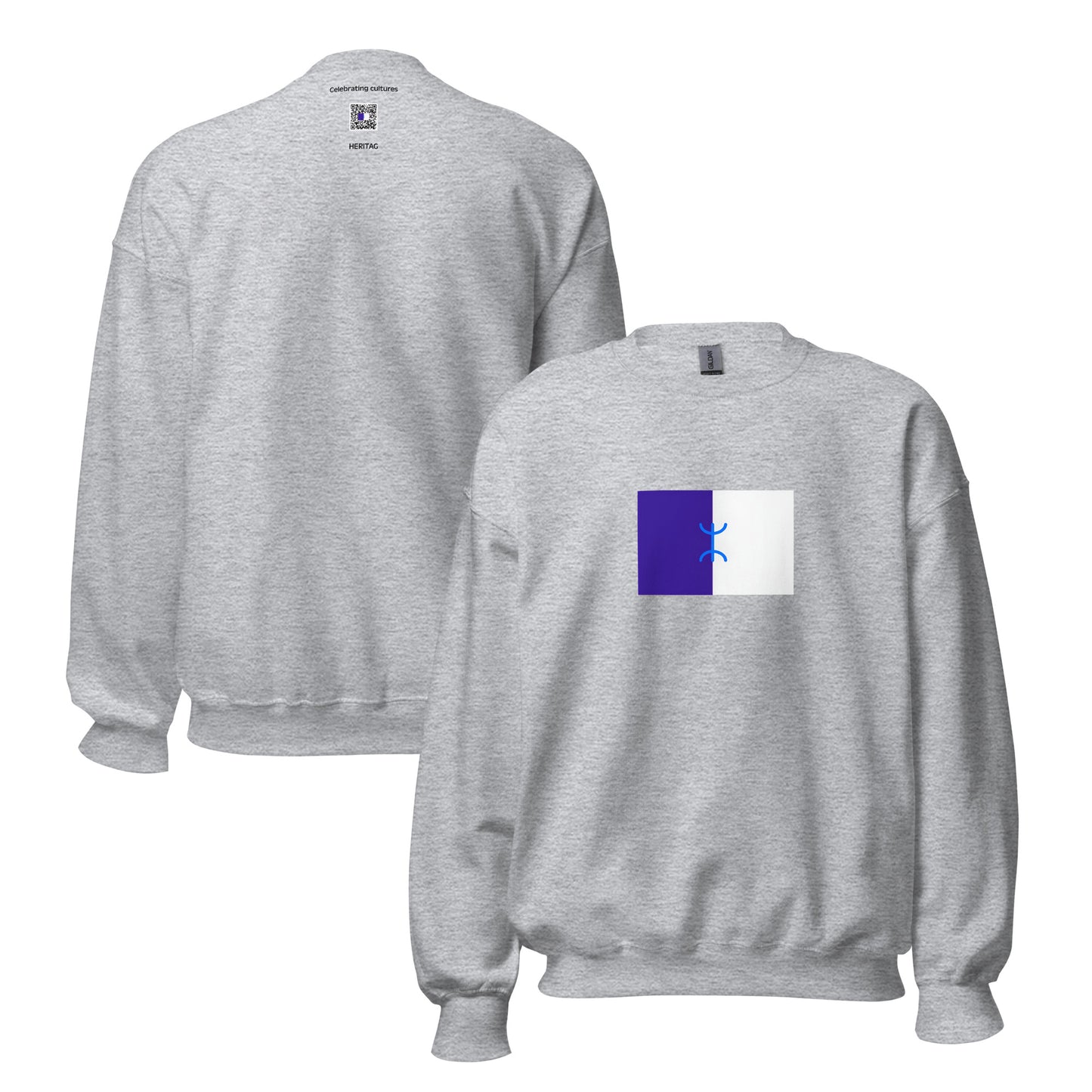 Morocco - Iznasen Berbers | Ethnic Morocco Flag Interactive Sweatshirt