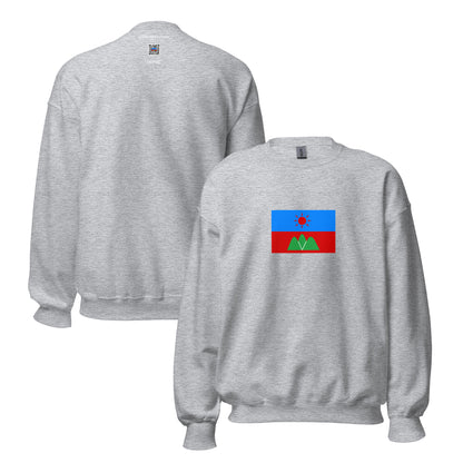 Myanmar (Burma) - Wa People | Ethnic Myanmar Flag Interactive Sweatshirt