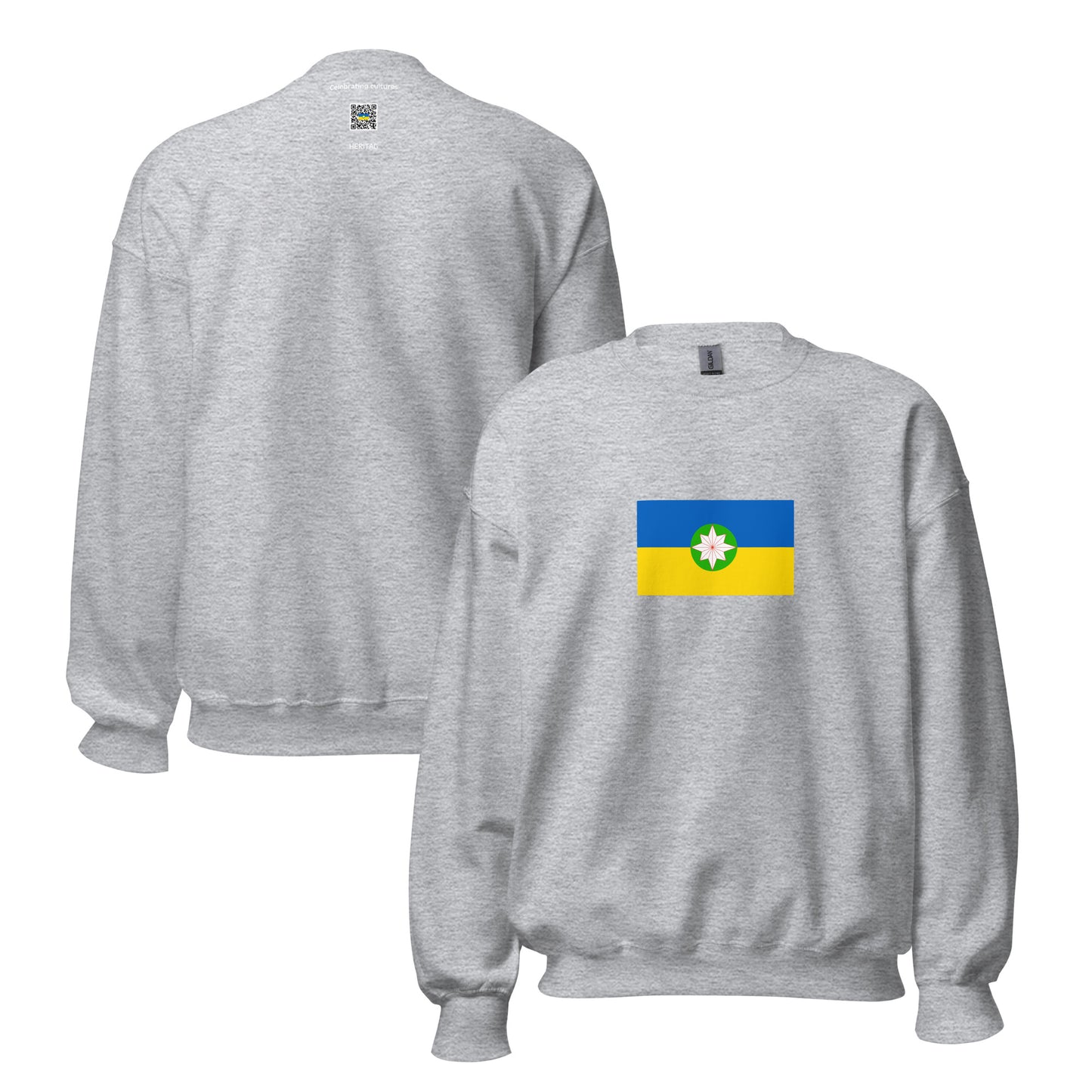 Myanmar (Burma) - Danu People | Ethnic Myanmar Flag Interactive Sweatshirt