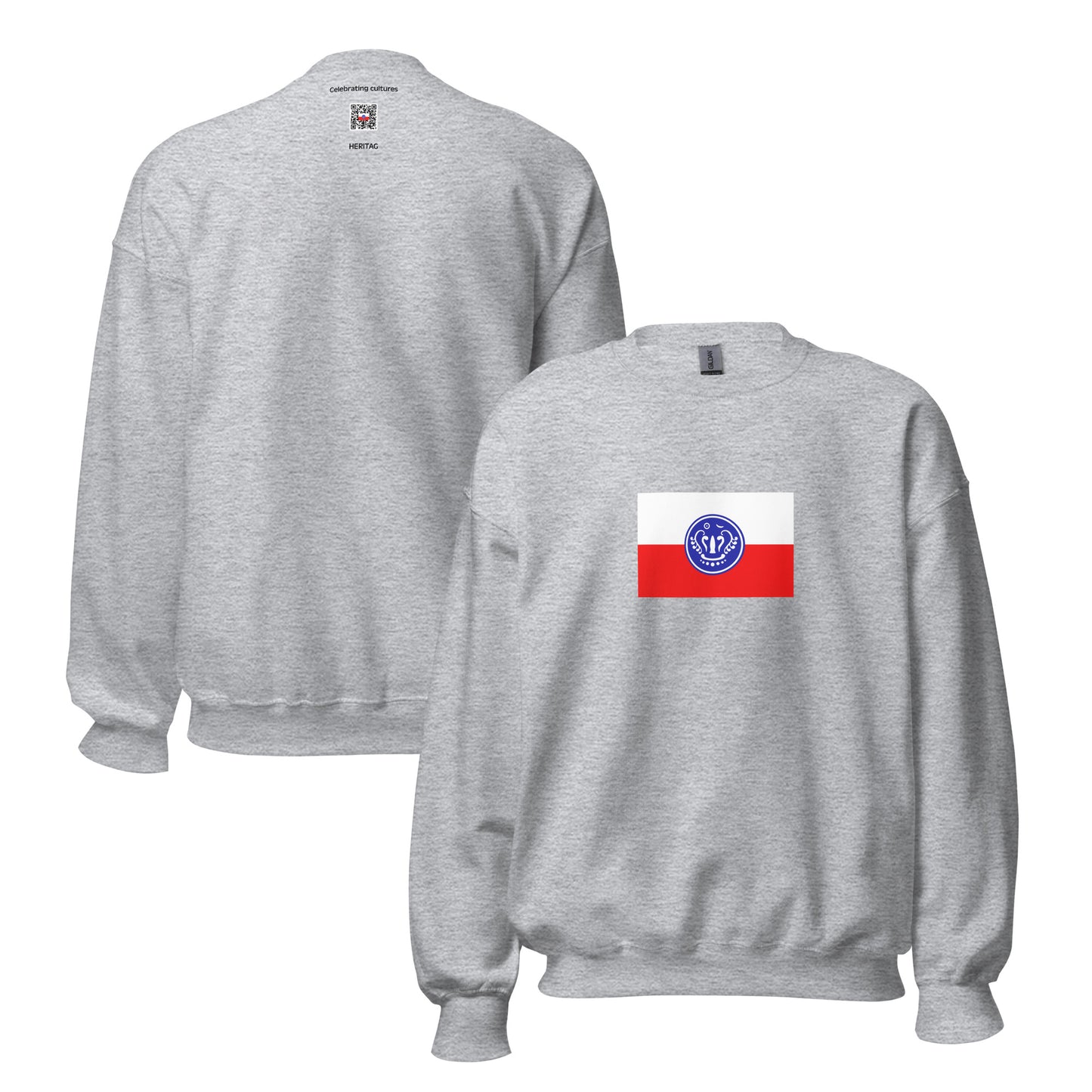 Myanmar (Burma) - Rakhine People | Ethnic Myanmar Flag Interactive Sweatshirt