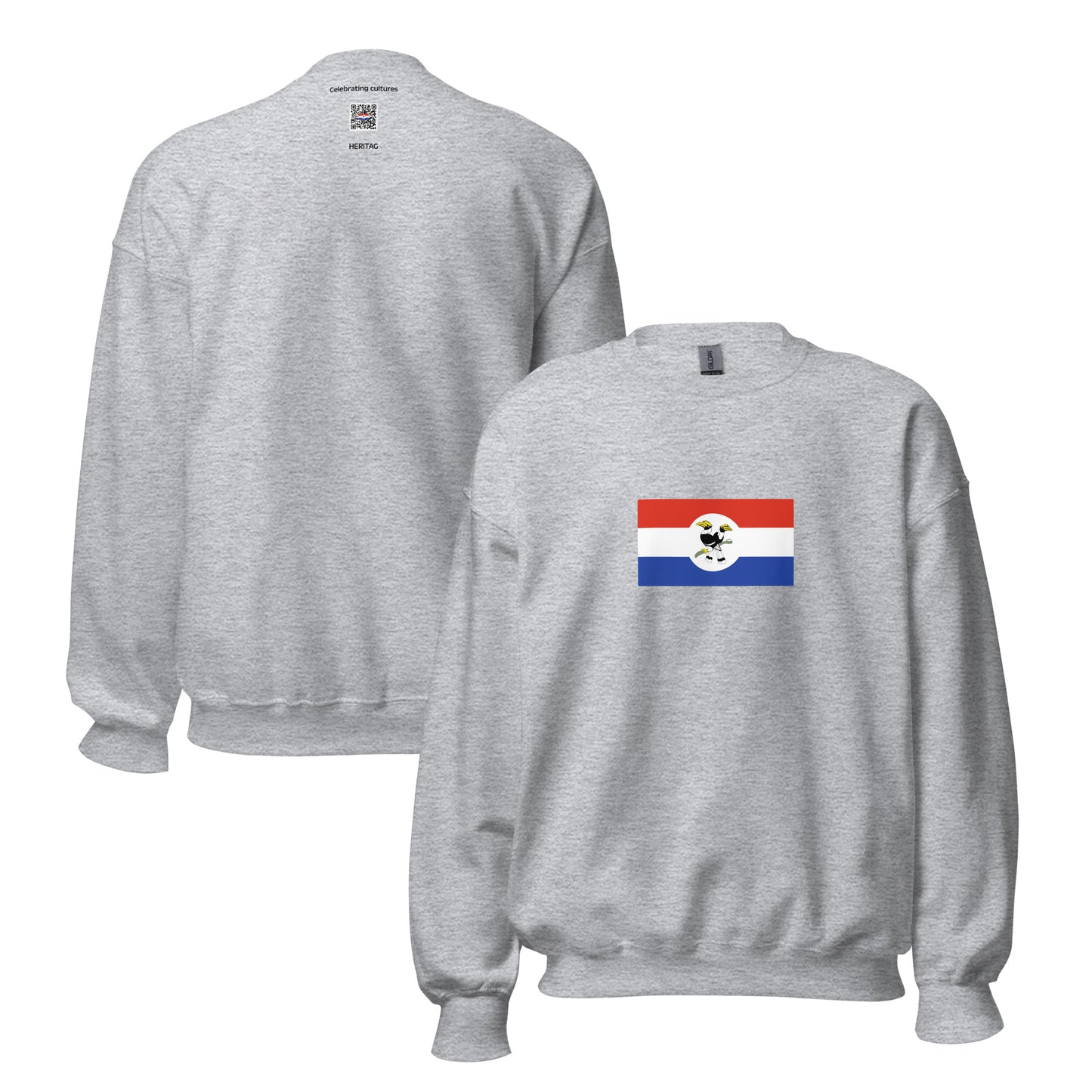 Myanmar (Burma) - Chin People | Ethnic Myanmar Flag Interactive Sweatshirt