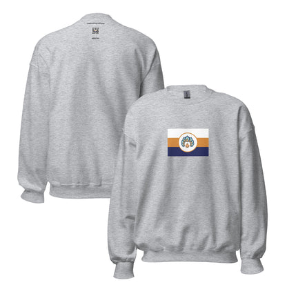 Myanmar (Burma) - Bamar People | Ethnic Myanmar Flag Interactive Sweatshirt