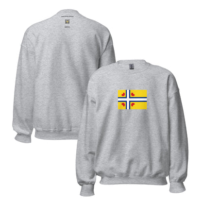 Netherlands - Frisian Kingdom (600-734) | Historical Netherlands Flag Interactive Sweatshirt