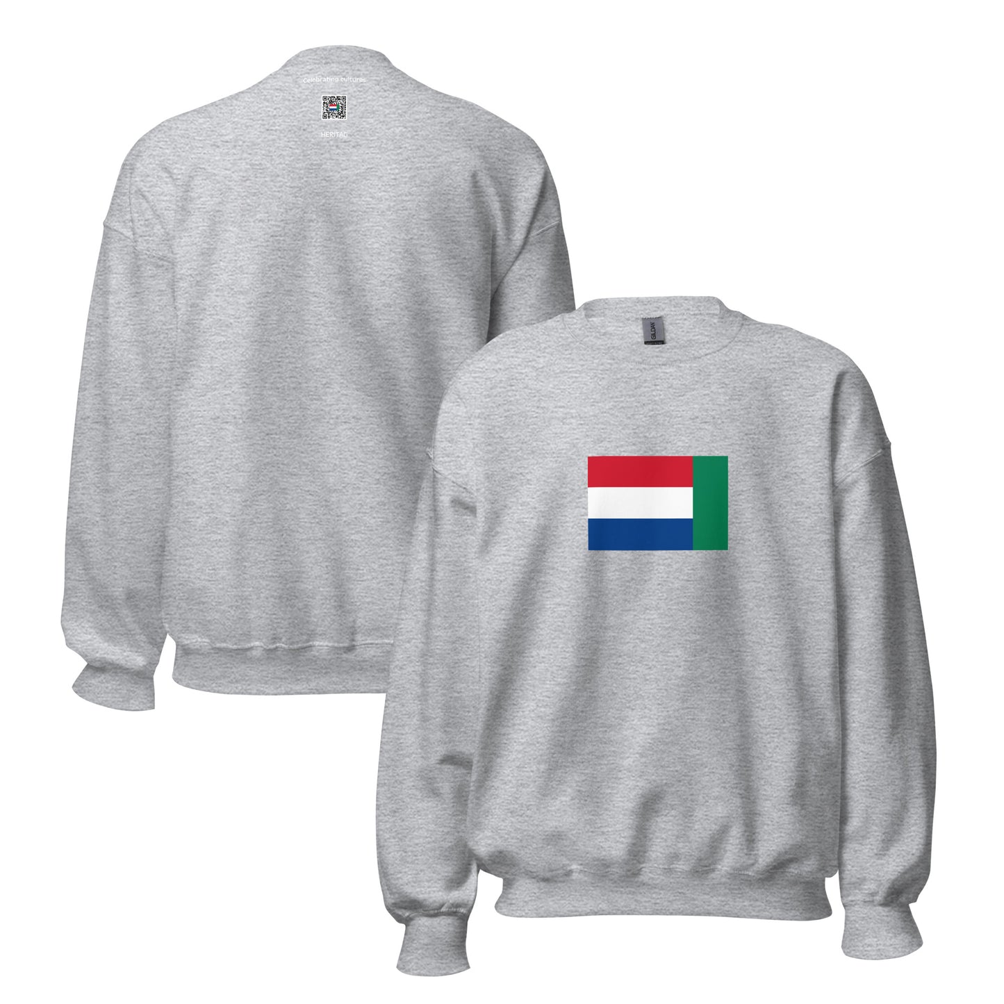 Netherlands - Griqua People | Ethnic Netherlands Flag Interactive Sweatshirt