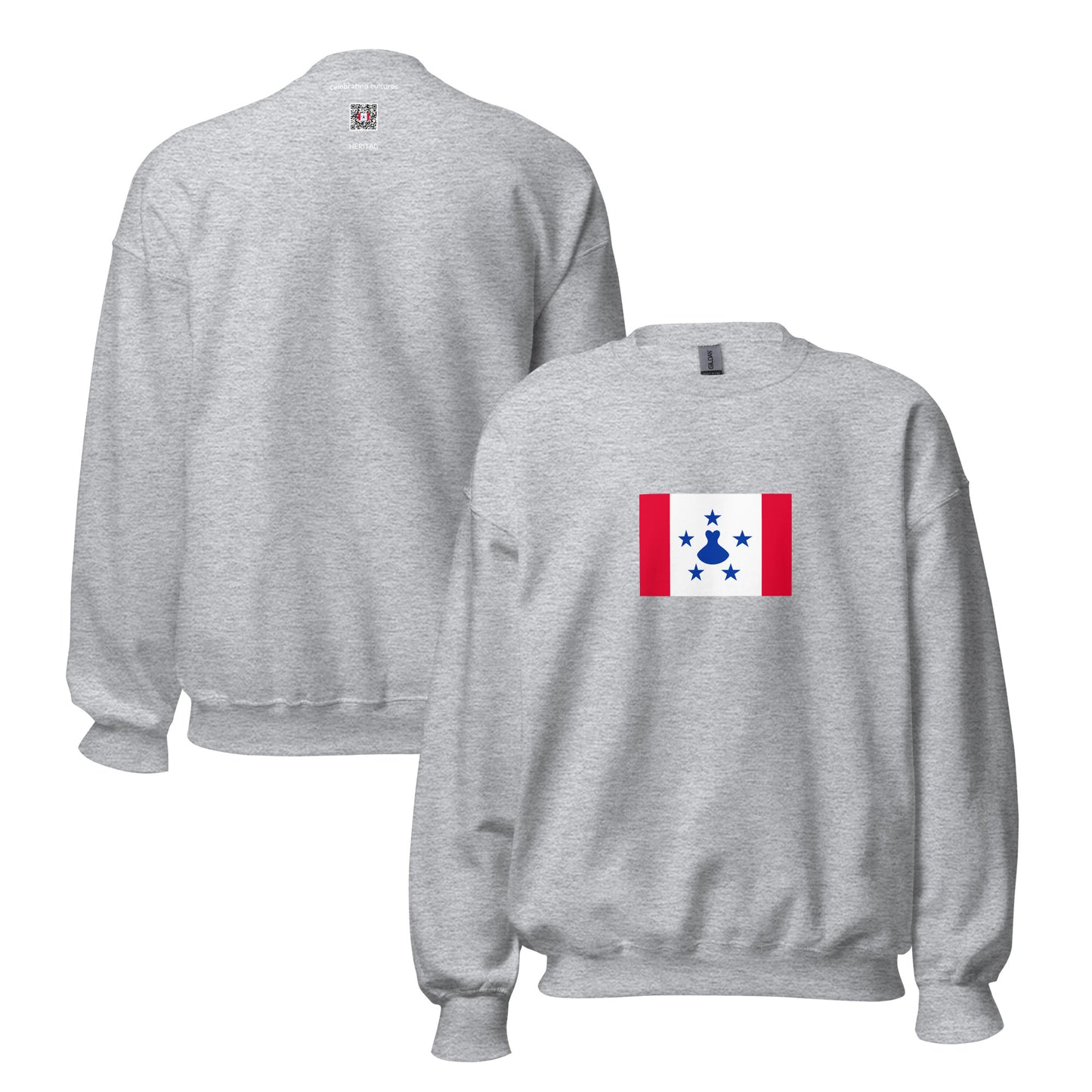 New Zealand - Austral Islanders | Native New Zealand Flag Interactive Sweatshirt