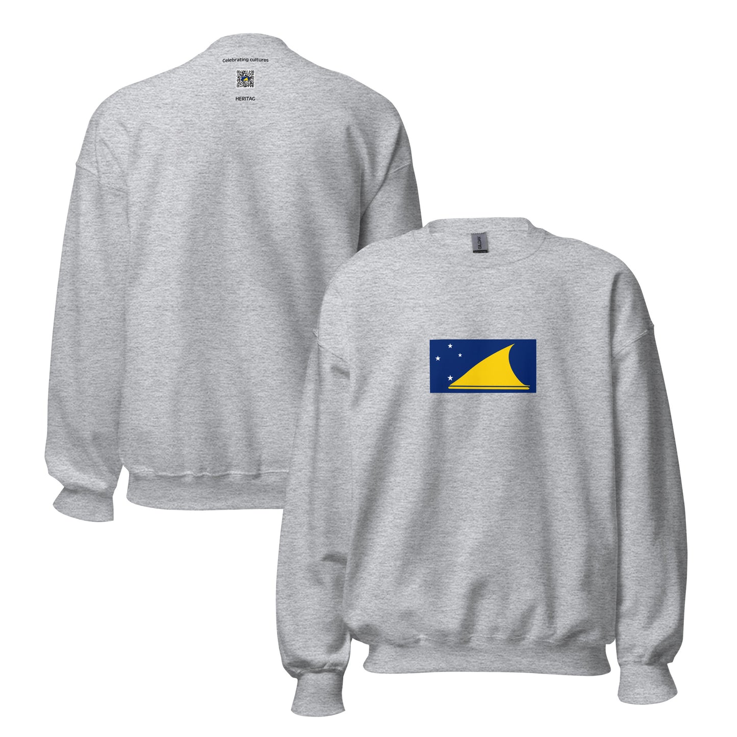 New Zealand - Tokelau People | Indigenous New Zealand Flag Interactive Sweatshirt
