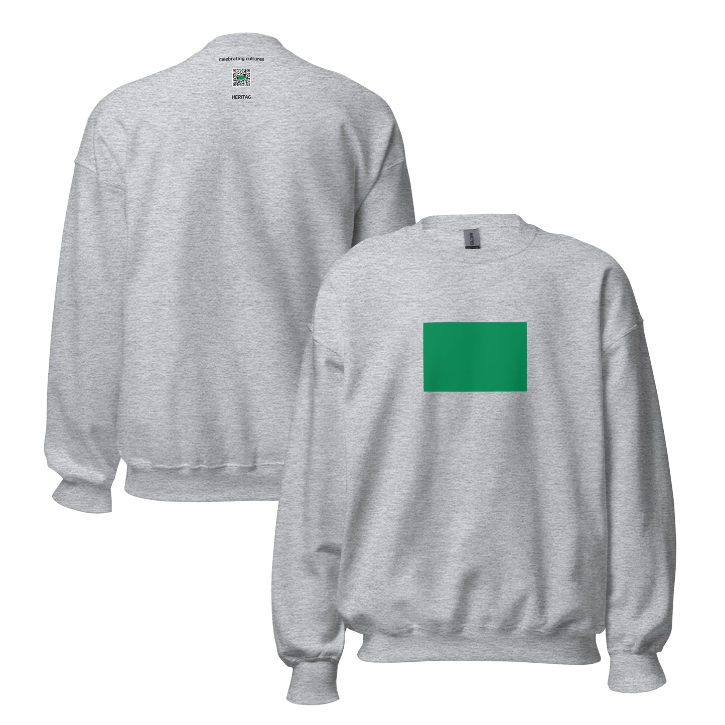 Nigeria - Sokoto Caliphate (1804-1903) | Historical Nigerian Flag Interactive Sweatshirt