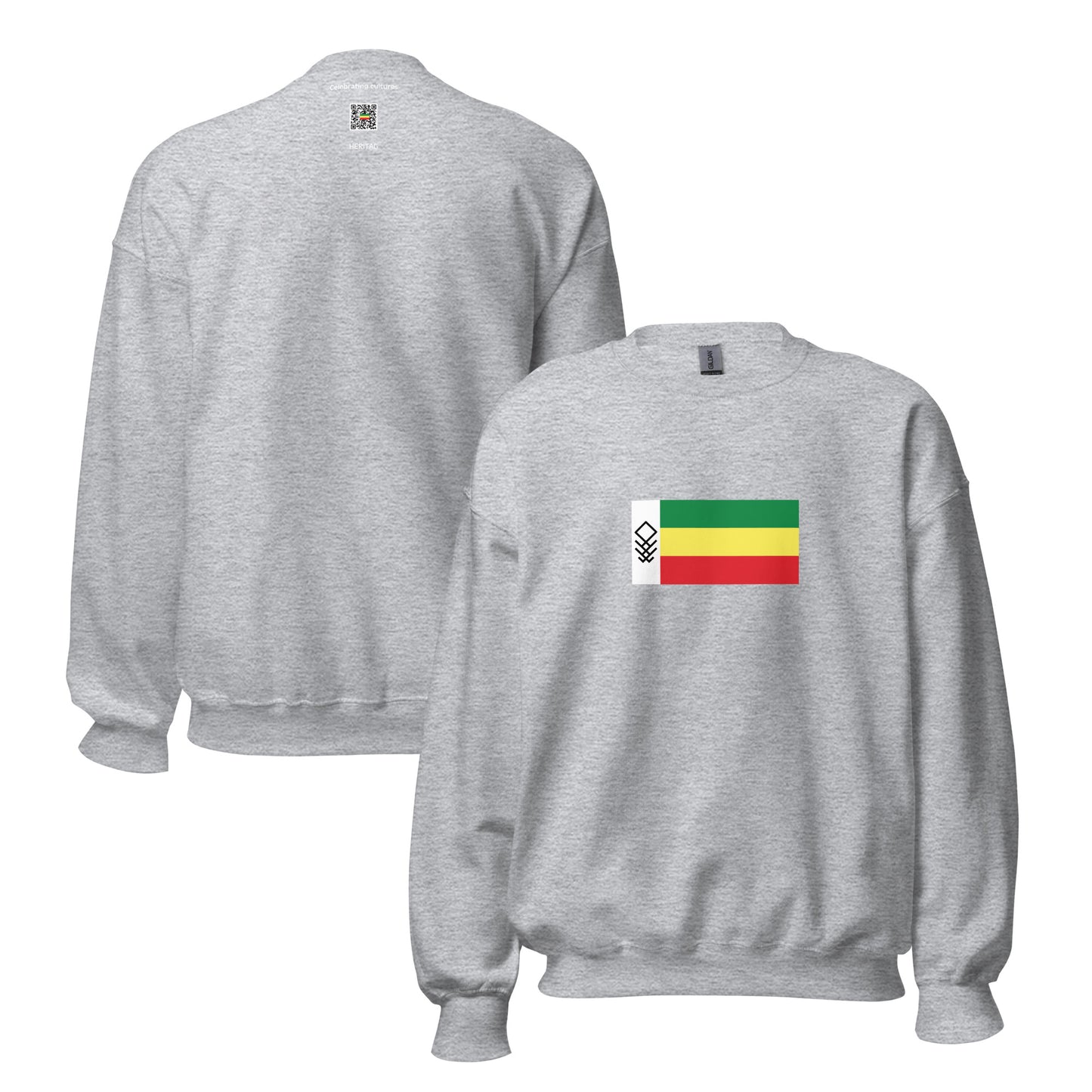 Pakistan - Pashayi People | Ethnic Pakistani Flag Interactive Sweatshirt