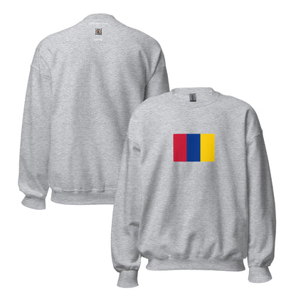 Panama - Republic of New Granada (1831-1863) | Historical Panama Flag Interactive Sweatshirt