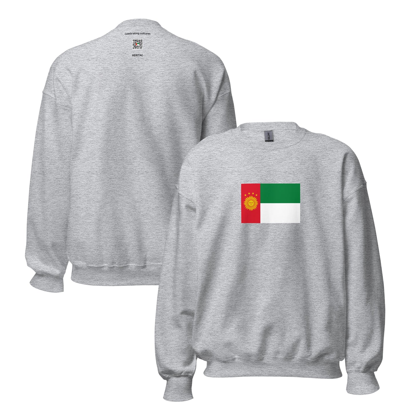 Peru - Republic of South Peru (1836-1839) | Historical Peru Flag Interactive Sweatshirt