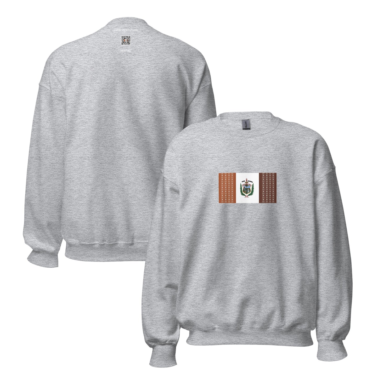 Peru - Ashaninka People | Indigenous Peruvian Flag Interactive Sweatshirt
