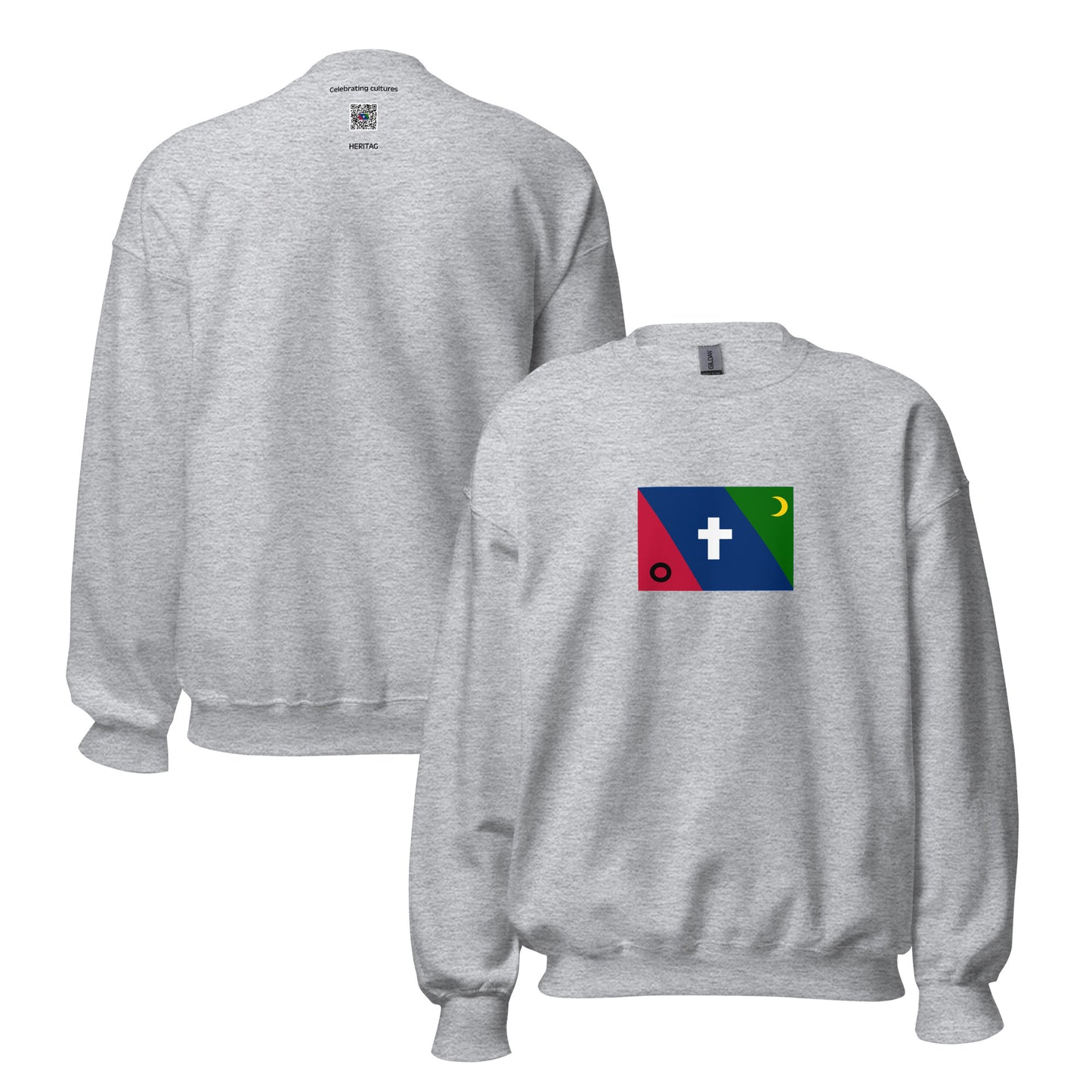 Philippines - Federal Republic of Mindanao (1986-1986) | Historical Filipino Flag Interactive Sweatshirt